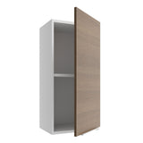 Alacena Cocina 35 cm 1 Puerta Blanco/Marrón Stella Madesa