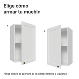 Alacena 40 cm 1 Puerta Blanco Vik Madesa