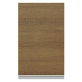 Alacena Cocina 100% MDF 40 cm 1 Puerta Blanco/Marrón Acordes Madesa