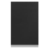 Alacena Cocina 100% MDF 40 cm 1 Puerta Blanco/Negro Acordes Madesa