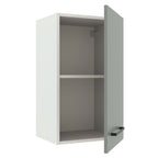 Alacena 40 cm 1 Puerta Blanco/Gris Agata Madesa