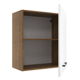 Alacena 60 cm 1 Puerta Agata Marrón/Blanco