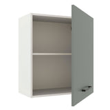 Alacena 60 cm 1 Puerta Agata Blanco/Gris