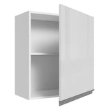 Alacena Cocina 100% MDF 60 cm 1 Puerta Blanco Brillante Acordes Madesa