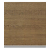 Alacena Cocina 100% MDF 60 cm 1 Puerta Blanco/Marrón Acordes Madesa