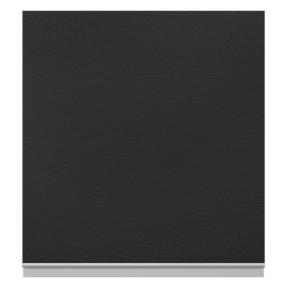Alacena Cocina 100% MDF 60 cm 1 Puerta Blanco/Negro Acordes Madesa