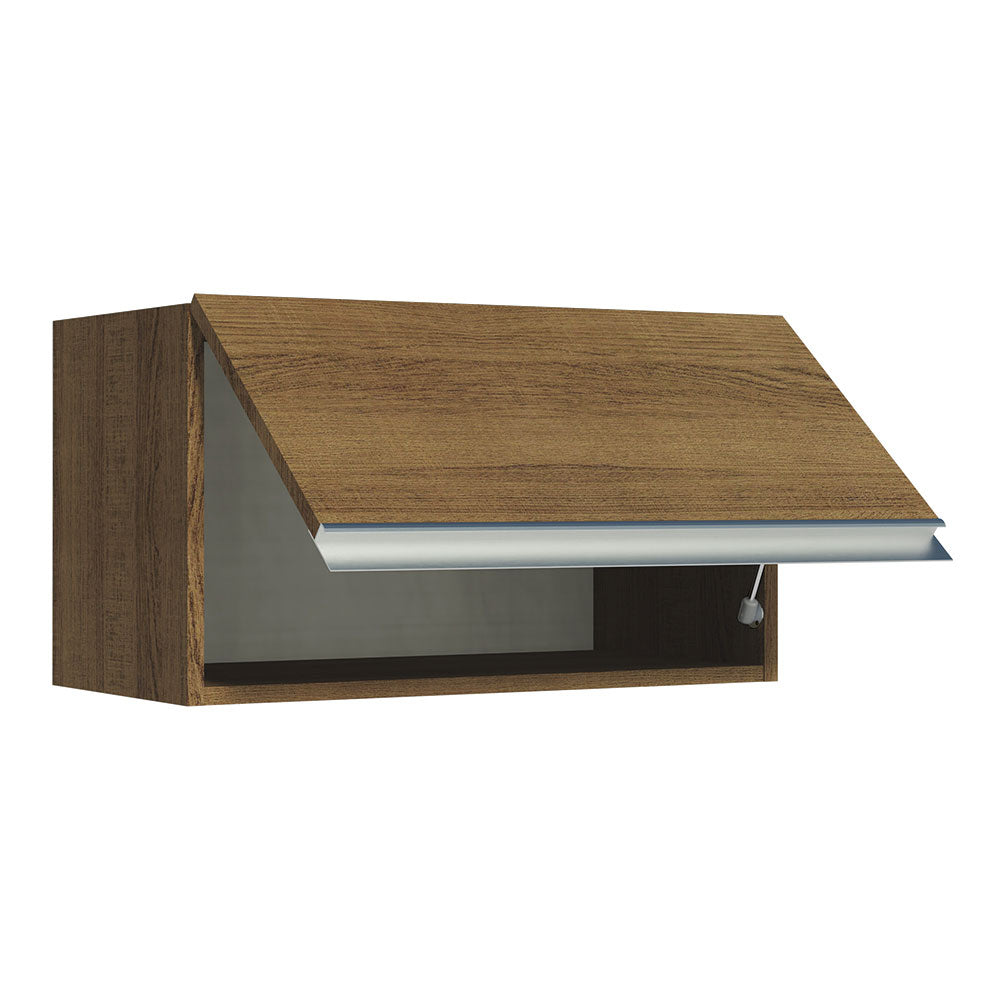 Alacena 60 cm 1 Puerta Rebatible Marrón Glamy Madesa