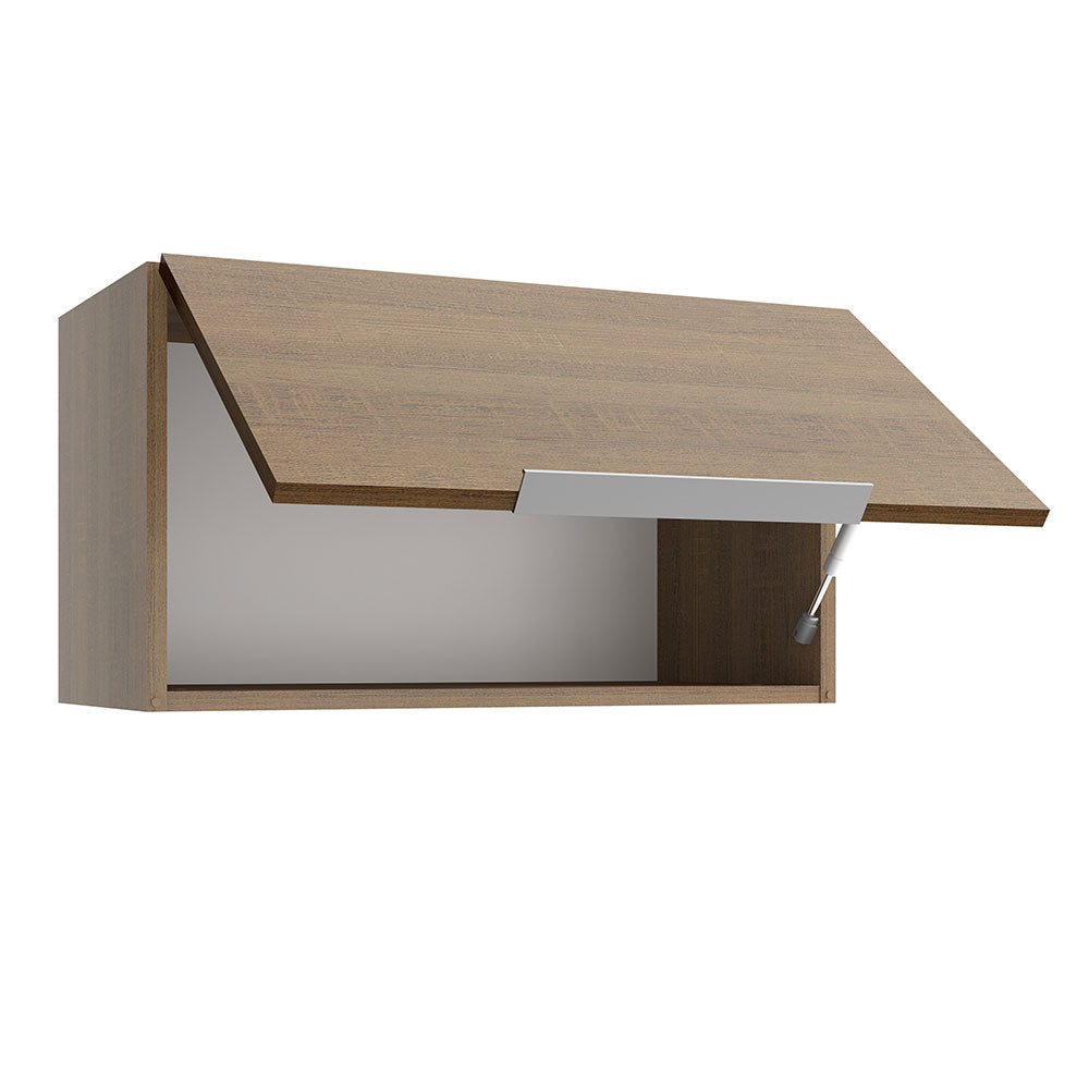 Alacena Cocina 60 cm 1 Puerta Abatible Marrón Stella Madesa