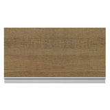 Alacena Cocina 100% MDF 60 cm 1 Puerta Abatible Blanco/Marrón Acordes Madesa