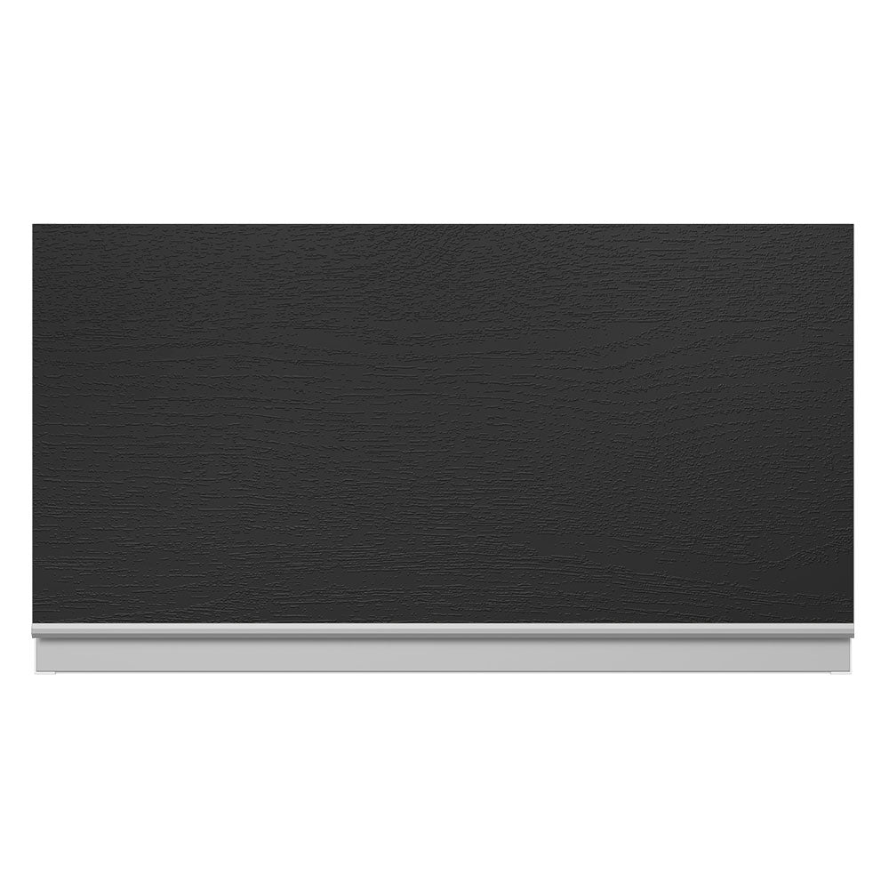 Alacena Cocina 100% MDF 60 cm 1 Puerta Abatible Blanco/Negro Acordes Madesa