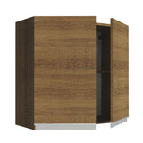 Alacena 70 cm 2 Puertas Marrón Glamy Madesa