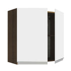 Alacena 70 cm 2 Puertas Marrón/Blanco Glamy Madesa