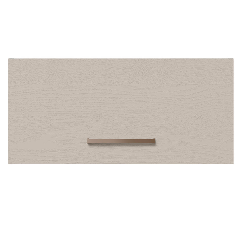 Alacena 70 cm 1 Puerta Rebatible Marrón/Crema Agata Madesa