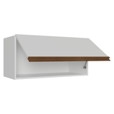 Alacena 70 cm con 1 Puerta Rebatible Blanco Pieta Madesa