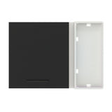 Alacena 94 cm 1 Puerta Agata Blanco/Negro