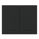 Alacena 80 cm 2 Puertas Agata Blanco/Negro