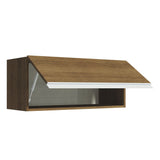 Alacena Madesa Glamy 80 cm 1 Puerta Rebatible Marrón