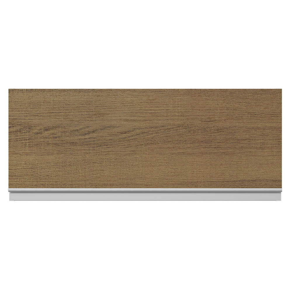 Alacena Cocina 100% MDF 80 cm 1 Puerta Abatible Blanco/Marrón Acordes Madesa