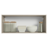 Alacena 80 cm 1 Puerta Rebatible Nice Crema