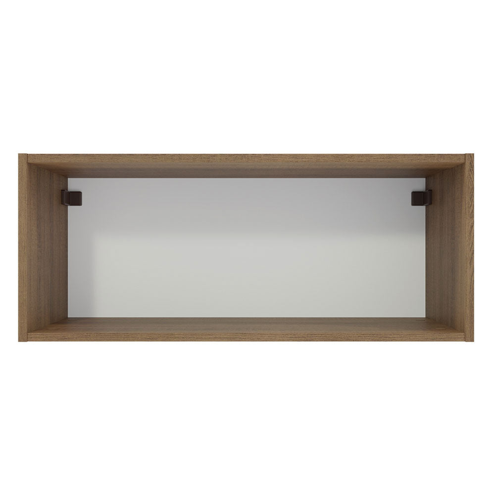 Alacena Cocina 80 cm Nicho Aberto para Cocinas Lux, Glamy, Agata, Stella Marrón Madesa