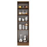 Despensero 60 cm 3 Puertas Marrón/Negro Agata Madesa