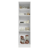 Despensero 60 cm 3 Puertas Blanco/Gris Vik Madesa