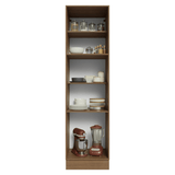 Despensero 60 cm 3 Puertas Marrón/Gris Vik Madesa