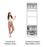 Despensero Alacena Multiuso Organizador Madesa 3 Puertas BN