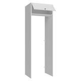 Mueble para empotrar Heladera 73 cm 1 Puerta Abatible Blanco Vik Madesa