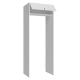 Mueble para empotrar Heladera 83 cm 1 Puerta Rebatible Blanco Vik Madesa