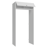 Mueble para empotrar Heladera 103 cm 1 Puerta Abatible Blanco Vik Madesa