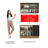 Combo de Cocina Madesa Agata 120cm MN 01