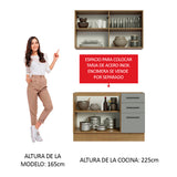 Combo de Cocina Madesa Agata 120cm MG 01