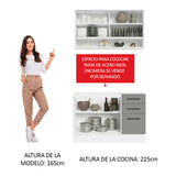 Combo de Cocina Madesa Agata 120cm BG 02