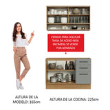 Combo de Cocina Madesa Agata 120cm MG