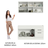 Combo de Cocina 150cm Agata Madesa 02