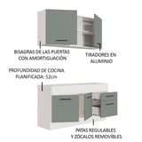 Combo de Cocina Madesa Agata 150cm BG 02