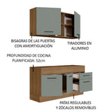 Combo de Cocina Madesa Agata 150cm MG 02