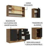 Combo de Cocina Madesa Agata 180cm MN 02