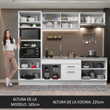 Combo completo de Cocina 270cm Agata Madesa 03