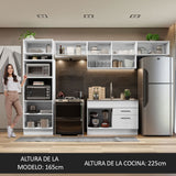 Combo completo de Cocina 350cm Agata Madesa 01