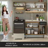 Combo de Cocina Madesa Emilly 165cm MN 01