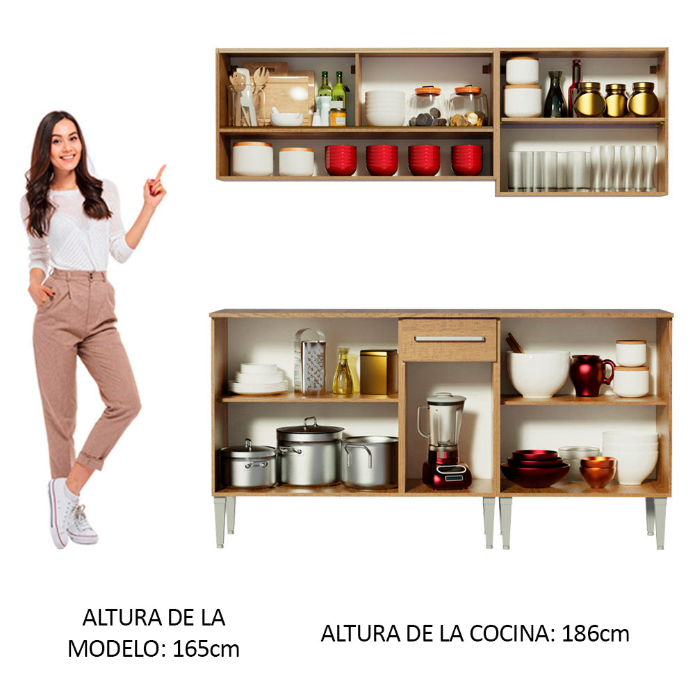 Combo de Cocina 169cm Emilly Dance Madesa 07