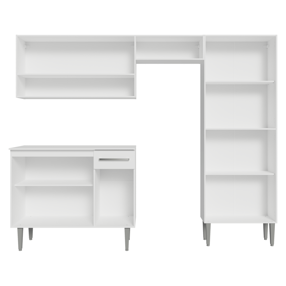 Combo de Cocina 229 cm Emilly Blanco 17