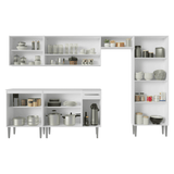 Cocina Compacta 293 cm Emilly Blanco 011