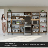 Combo completo de Cocina Madesa Emilly 325cm MM 02