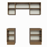 Combo de Cocina 180cm Madesa Glamy Marrón/Negro 12