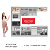Combo completo de Cocina 270cm Viena Madesa