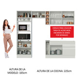 Combo completo de Cocina Madesa Jade 270cm BB 09