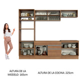Combo completo de Cocina 270cm Glamy Madesa 10